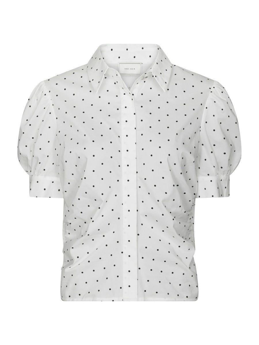 Frannie Dot Shirt Off White