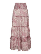 Todo Blur Graphic Skirt Rose