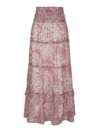 Todo Blur Graphic Skirt Rose