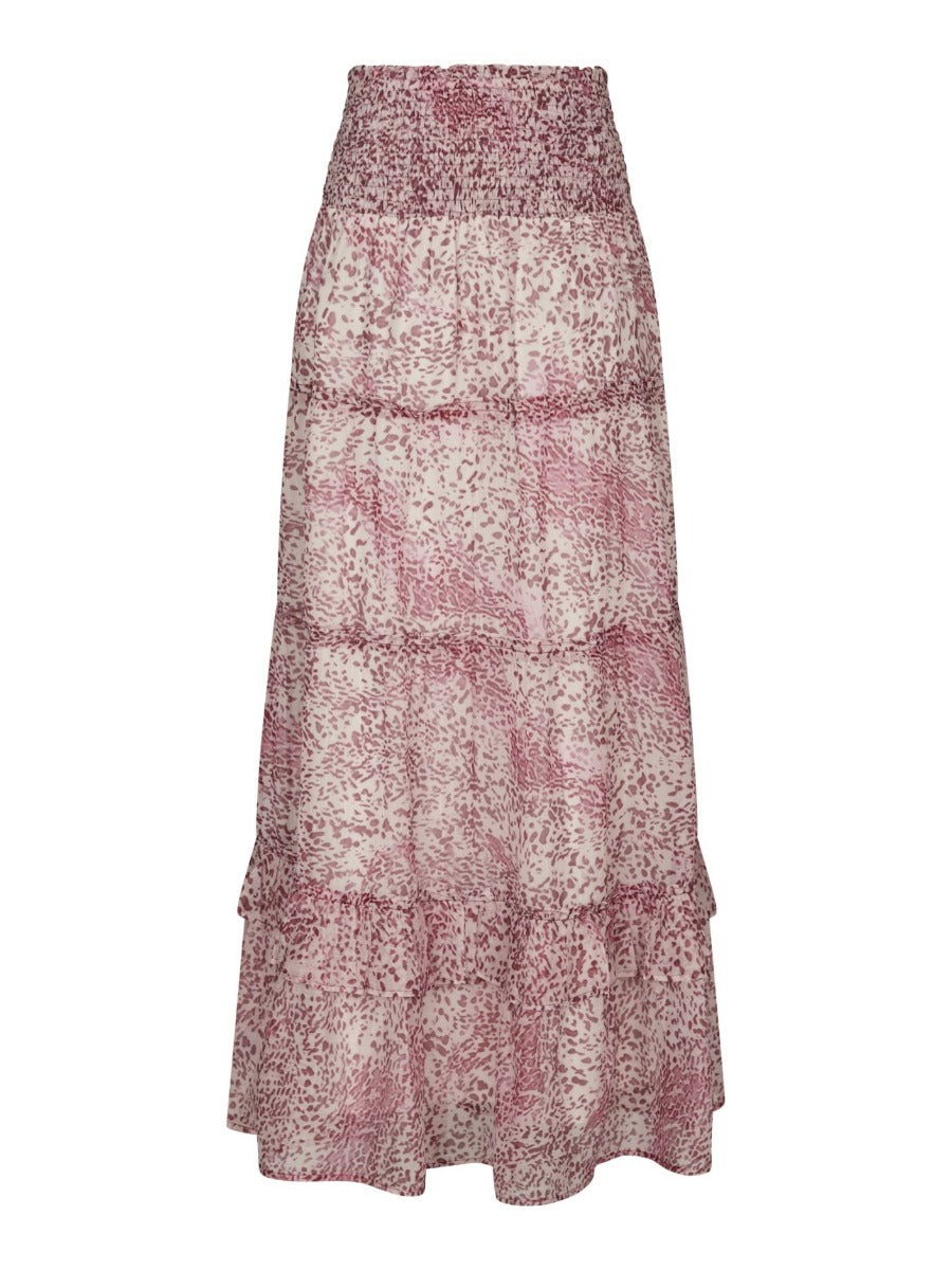 Todo Blur Graphic Skirt Rose