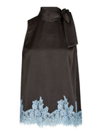 Lorenz Lace Top Dark Brown