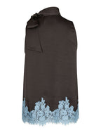 Lorenz Lace Top Dark Brown