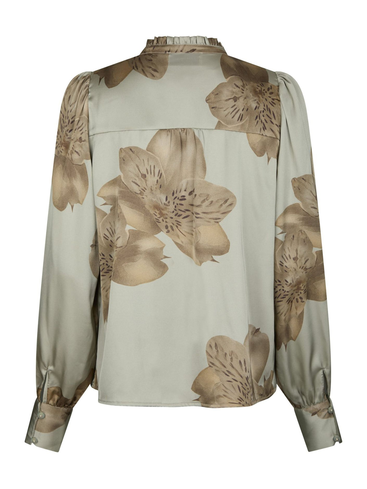 Neo Noir Massima Misty Orchid Blouse Smoke Green