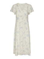 Eleni Delicate Flower Dress Creme