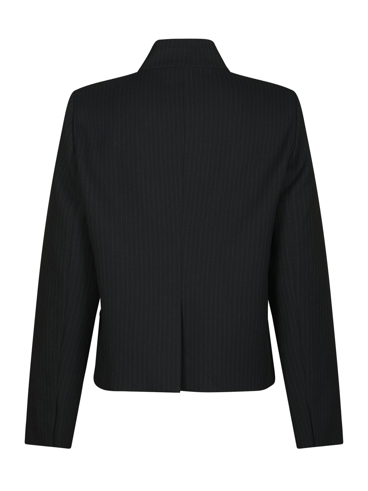 Neo Noir Tiria Slim Pinstripe Blazer Dark Navy