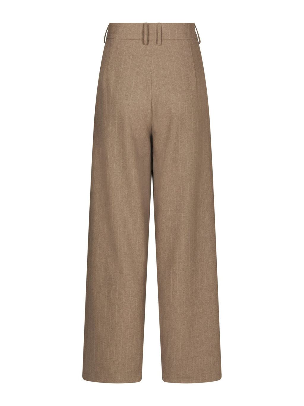 Neo Noir Essiall Pinstripe Pants Taupe
