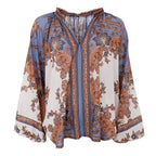 Indigo Blouse Blue