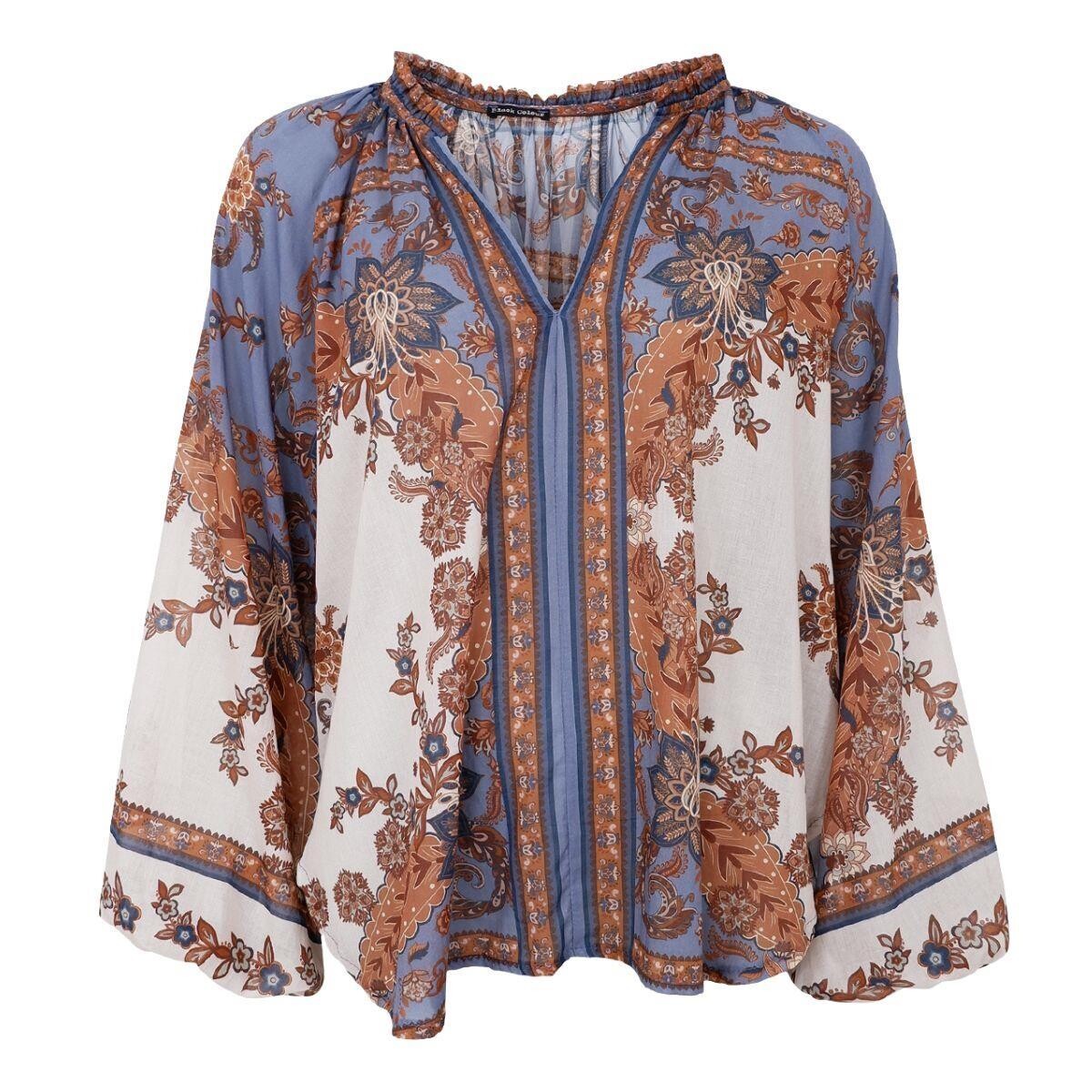 Indigo Blouse Blue