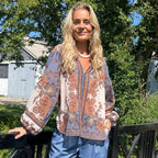 Indigo Blouse Blue