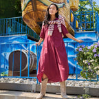 Molly Dress Plum