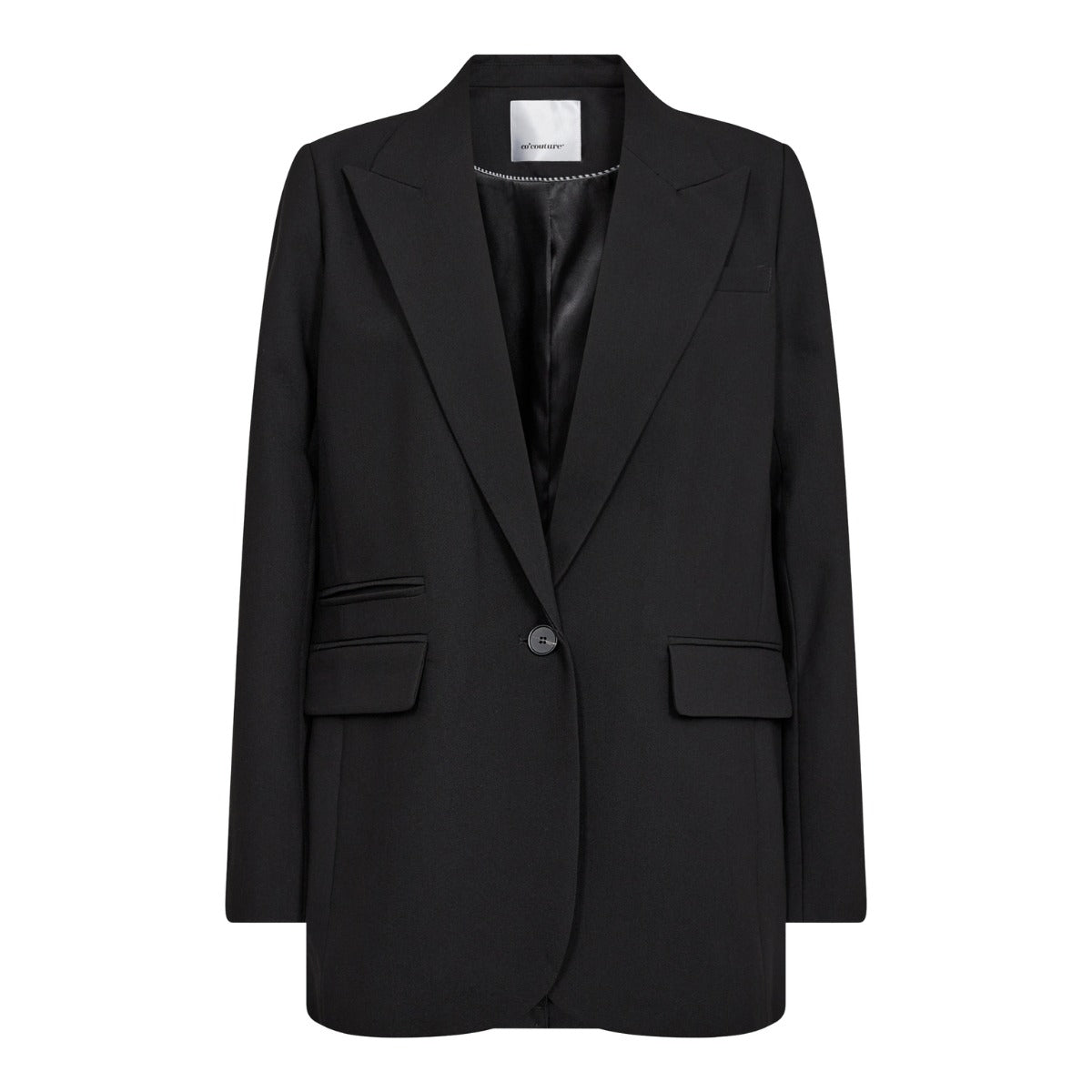 Vola Single Oversize Blazer Black