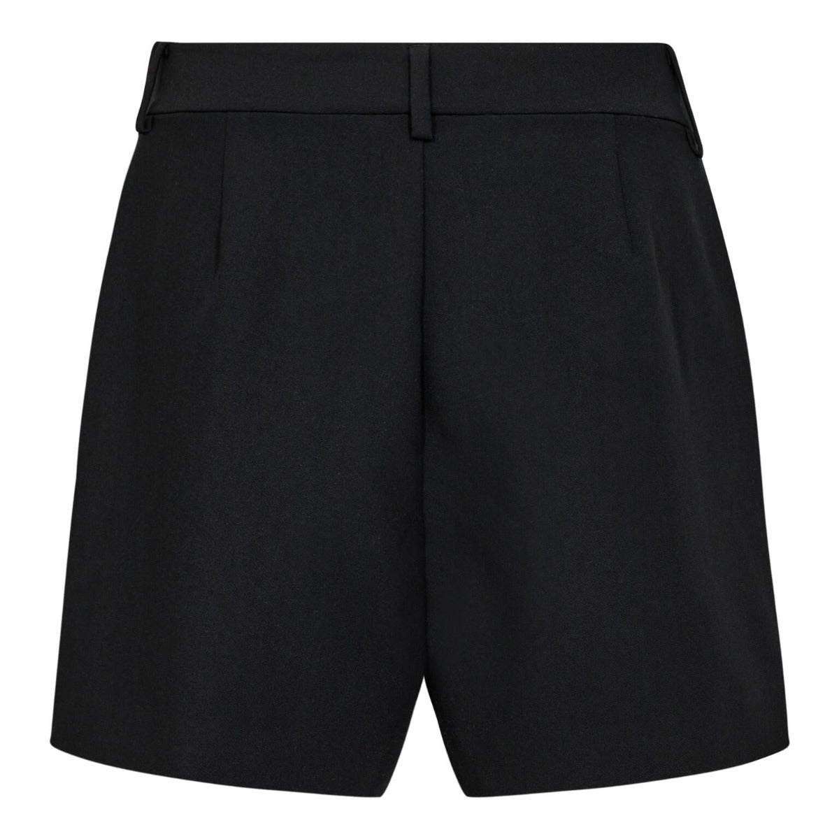 Vola Crop Pleat Shorts Black