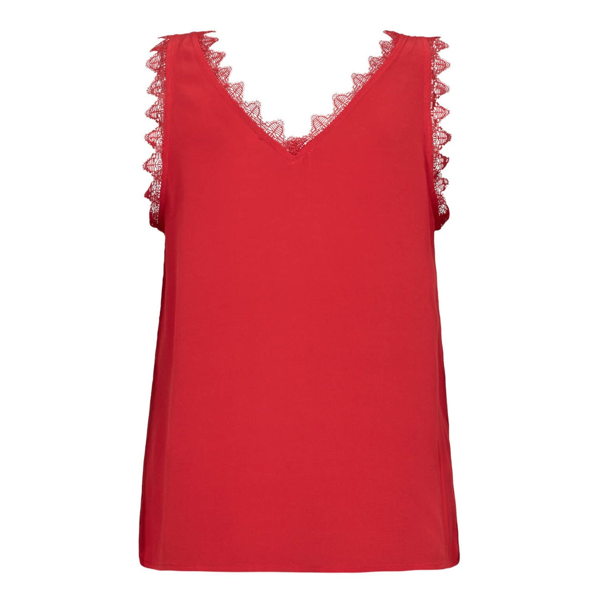 Perin Lace Singlet Red