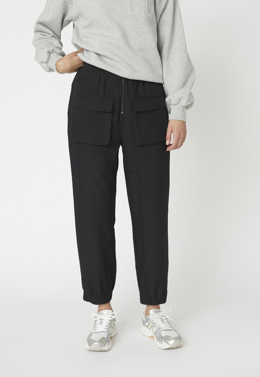 Luna Pocket Pant Black