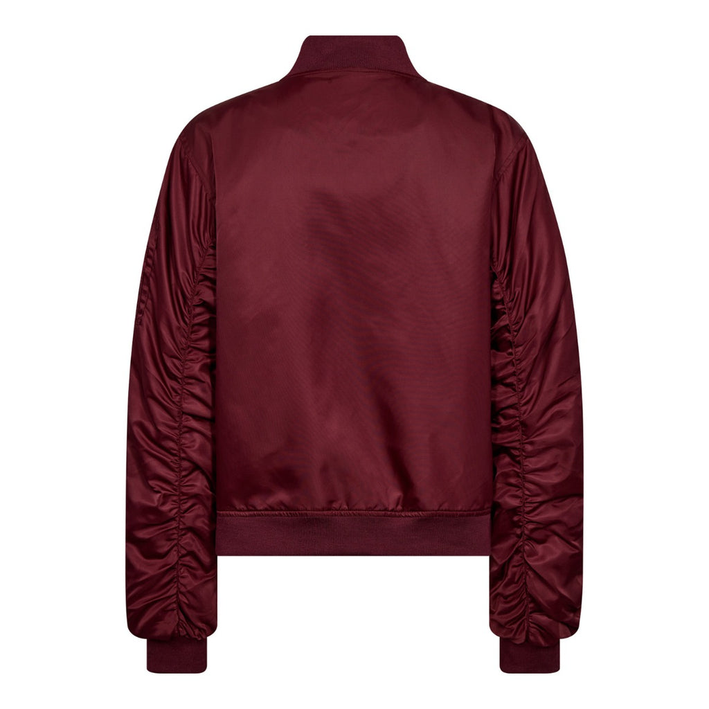 Libby Bomber Jacket Winered