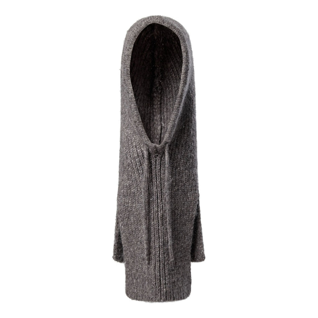 Hailey Balaclava Knit Mid Grey