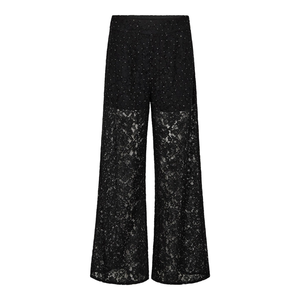 Sia Simili Lace Pant Black