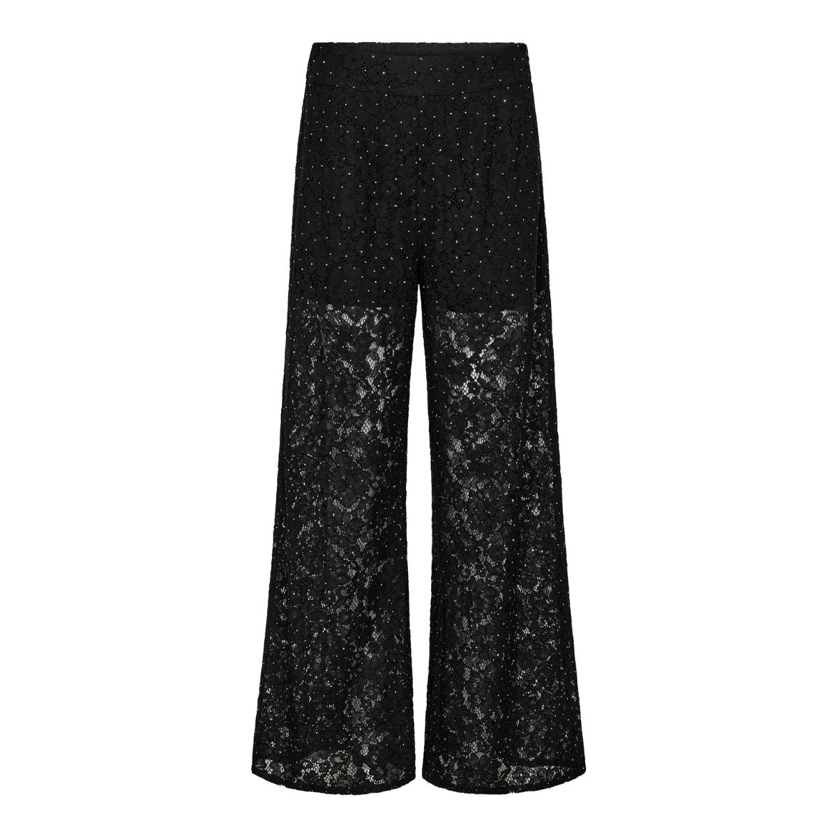 Sia Simili Lace Pant Black