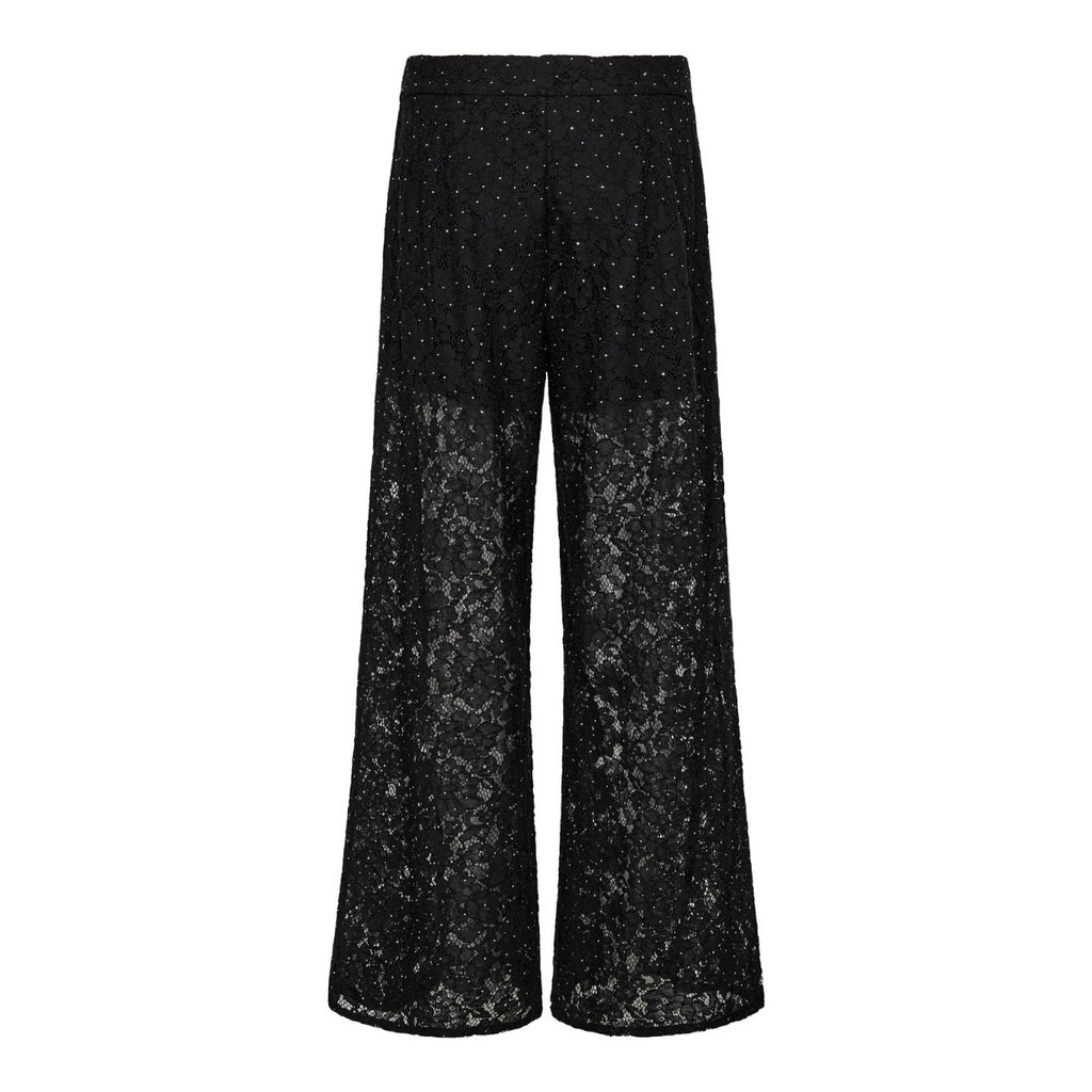 Sia Simili Lace Pant Black