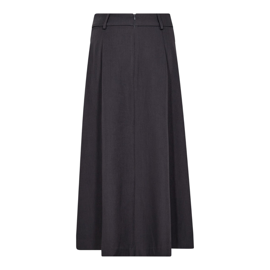 Luna Pocket Pleat Skirt Mid Grey