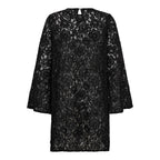 Sia Simili Lace Dress-BLACK