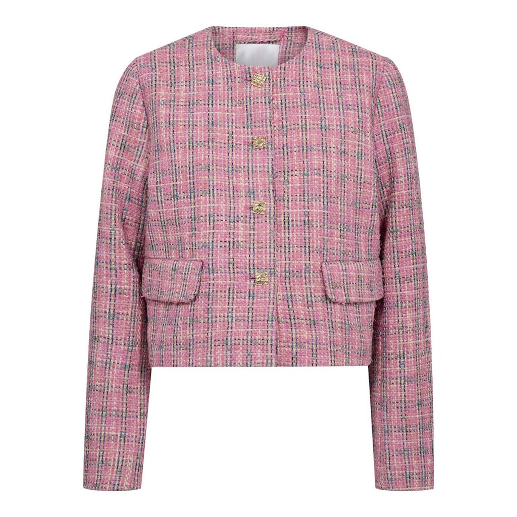 Cammie Boucle Jacket Candyfloss