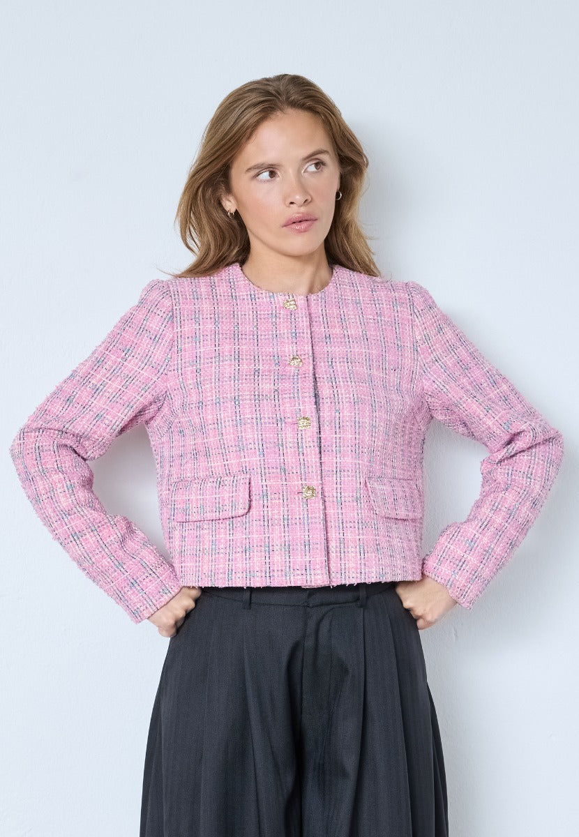 Cammie Boucle Jacket Candyfloss
