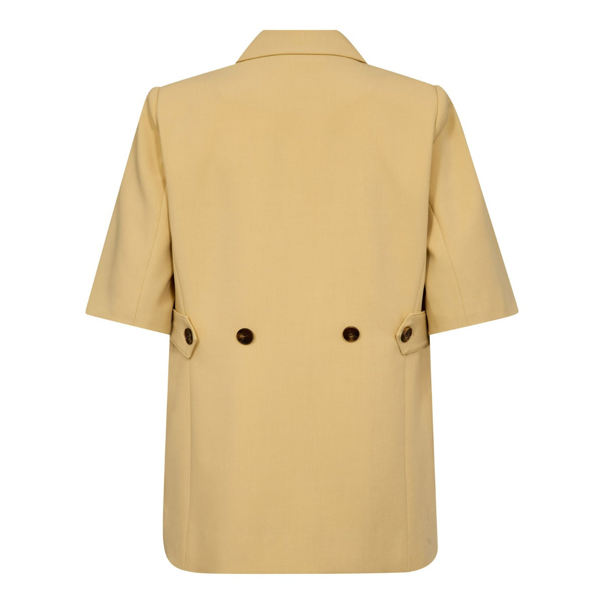 Nilan Fitted SS Blazer Pale Yellow