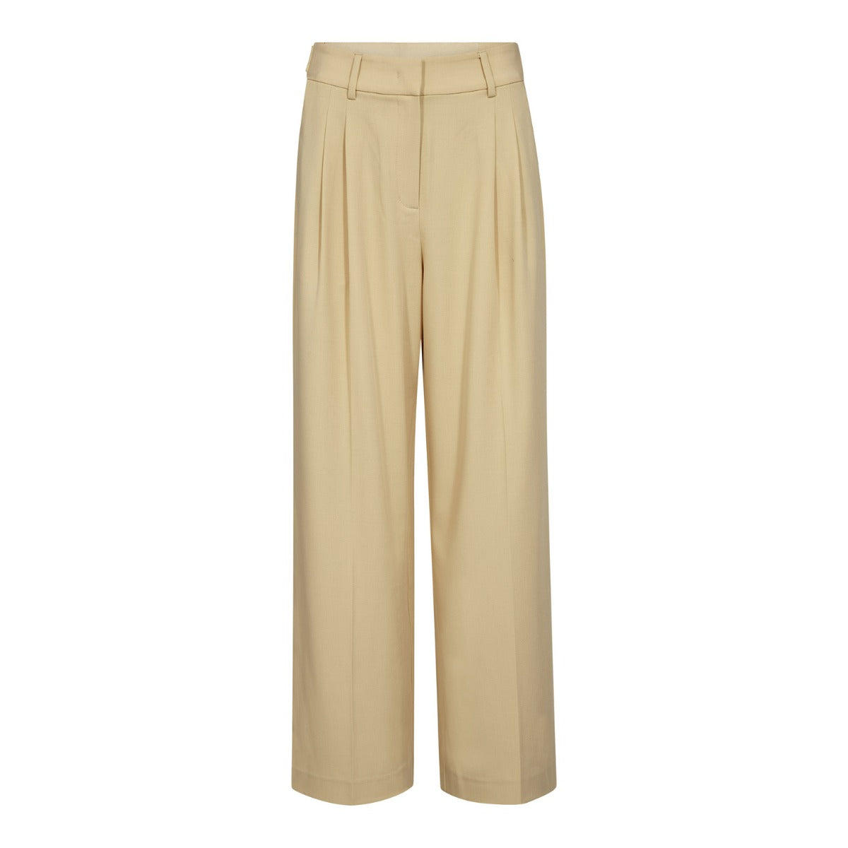 Nilan Pleat Pant Pale Yellow
