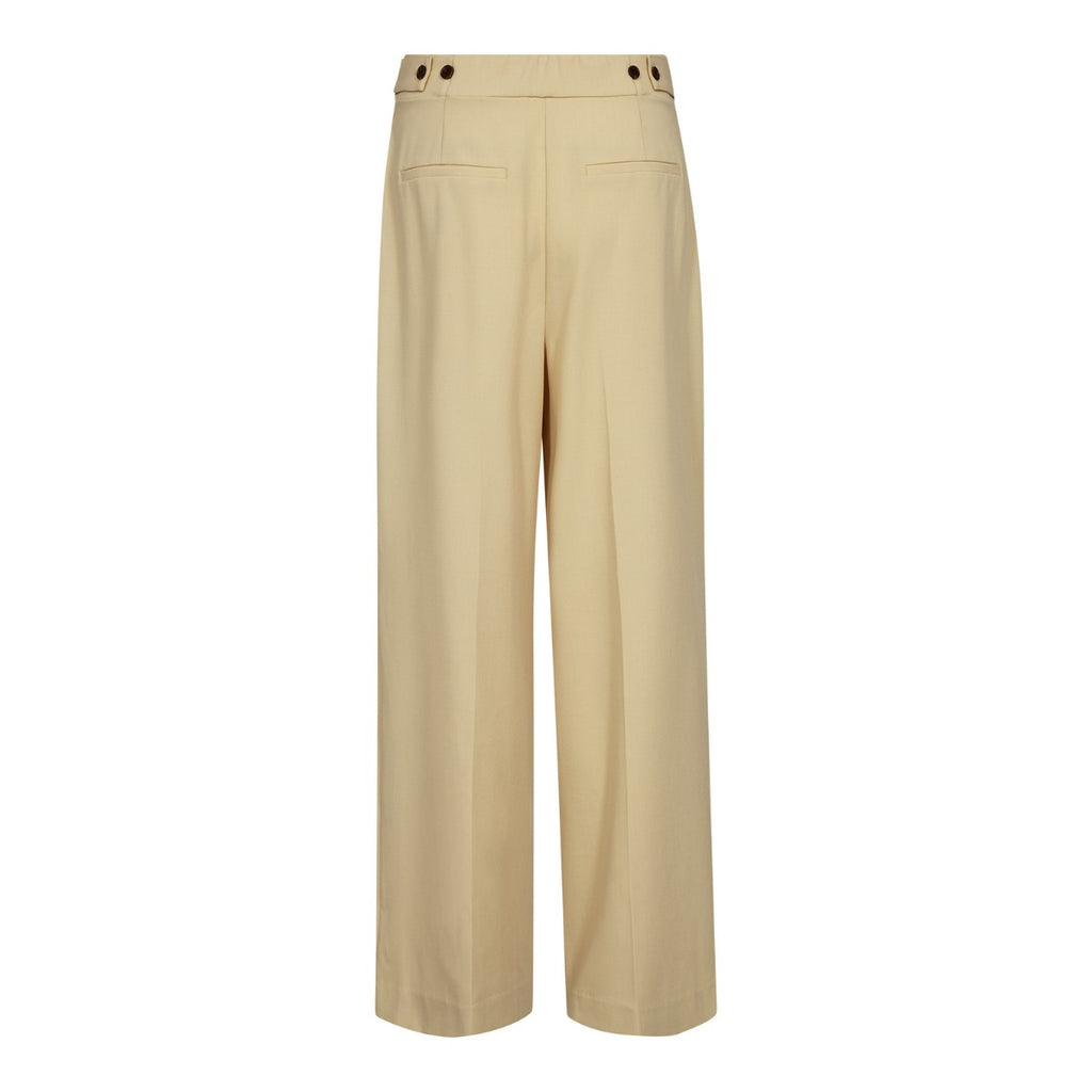 Nilan Pleat Pant Pale Yellow