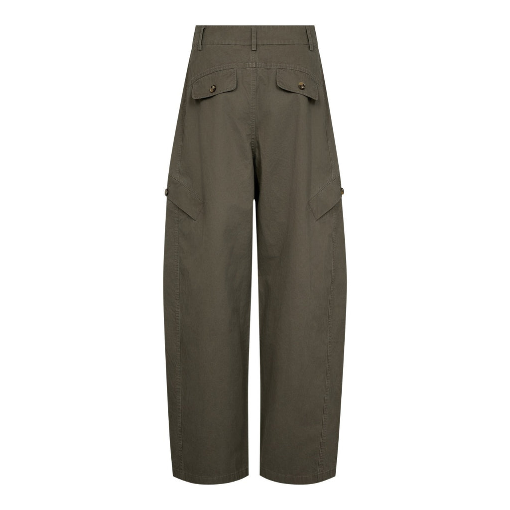 Evelyn Barrel Pant Army