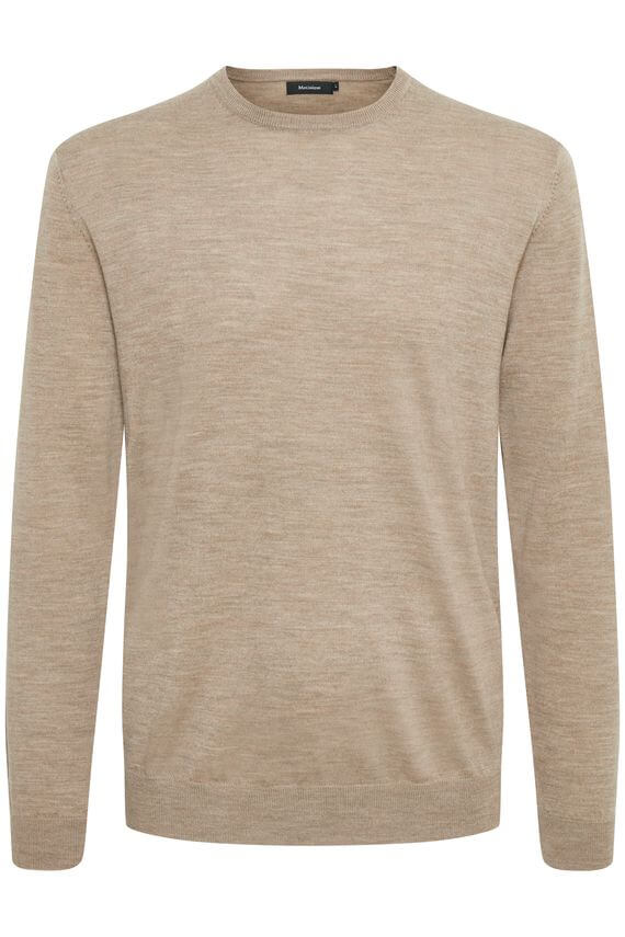 Margrate Merino Knit Khaki Melange