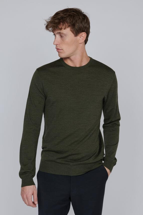 Margrate Merino Knit Forest Night
