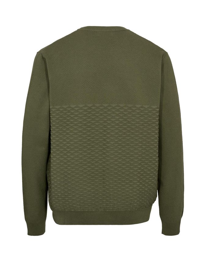 O-neck regular fit Light Olive
