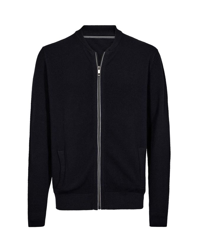 Thomas Regency Regular Fit Cardigan Navy