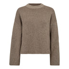 Theresa Turtleneck Rib Knit Sand