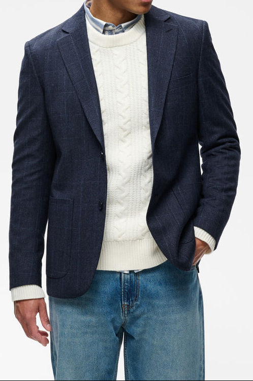 Matinique MAcharles Blazer Dark Navy