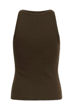 Gestuz Drew Logo Tank 2.0 Top Slate Black