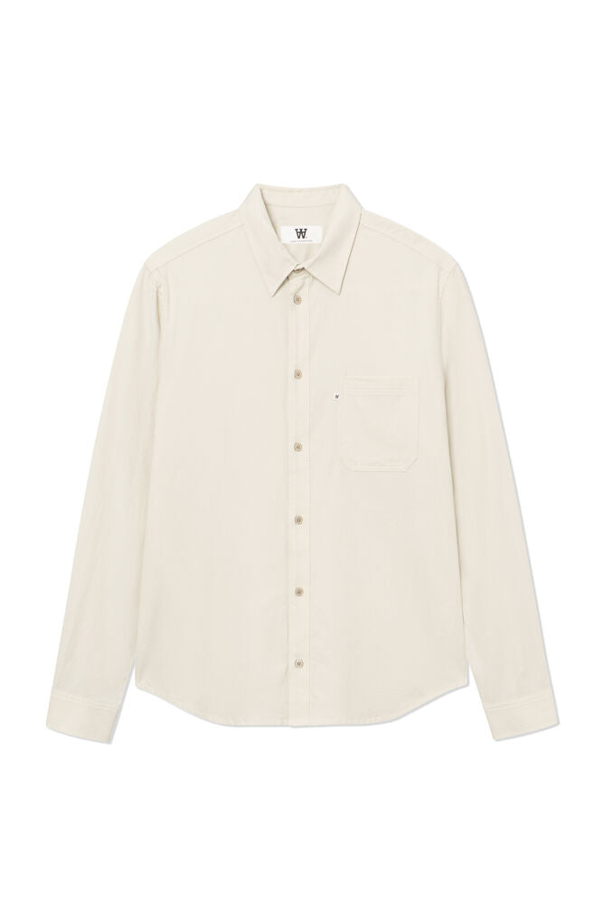 Wood Wood Adrian Shirt Silver Birch