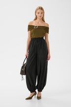 Siora Balloon Pants Black