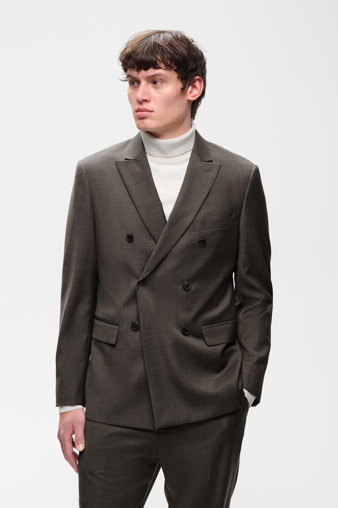 Matinique MAcharles Double Blazer Brown