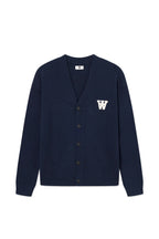 Wood Wood Tay Cardigan Salute Navy