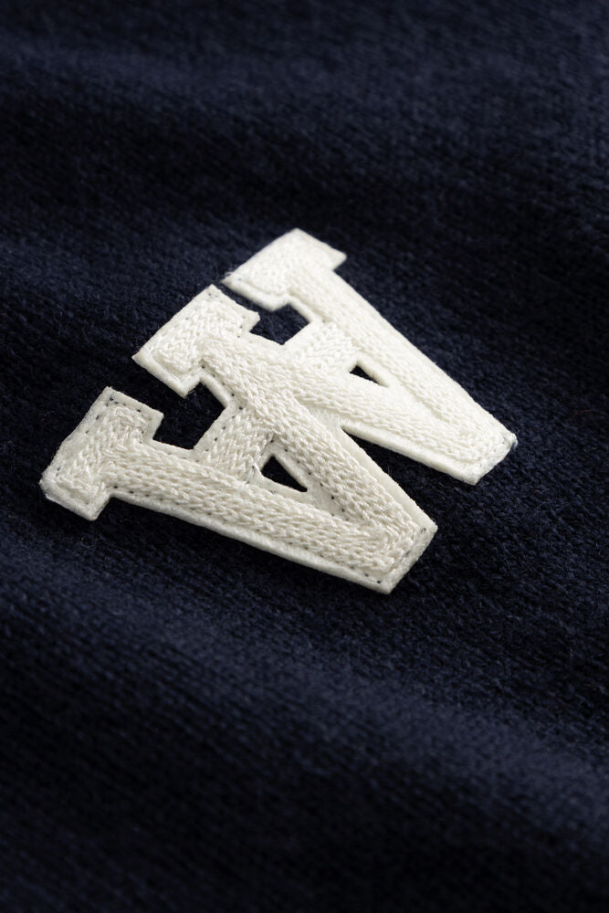 Wood Wood Tay Cardigan Salute Navy