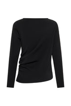 My Essentiel Wardrobe Helle Asymmetric Blouse Black