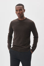 Matinique Margrate Pullover Dark Brown