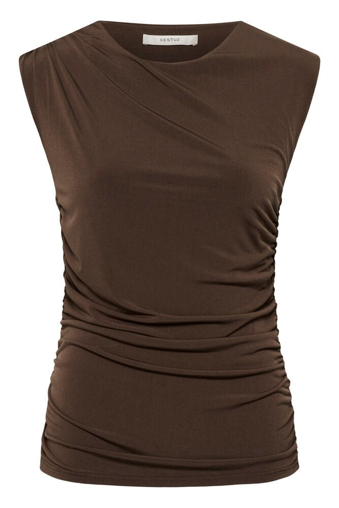 Saily Top Molé Brown