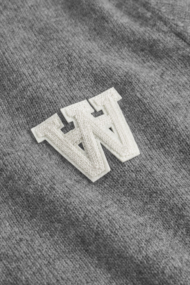 Wood Wood Tay L Knit Light Melange Grey