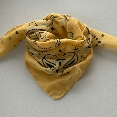 Scarves 2634 (09538) Yellow