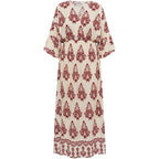 Savannah Maxi Dress 3/4 Creme
