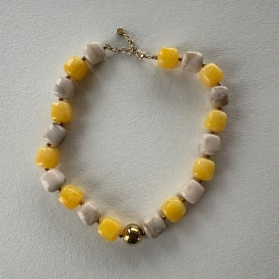 Necklace 2601 yellow